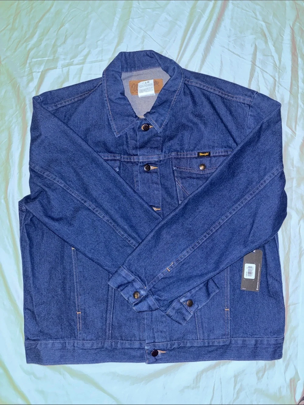 Wrangler x Rick & Morty NWT Limited Edition Laser Denim Jacket - X Large